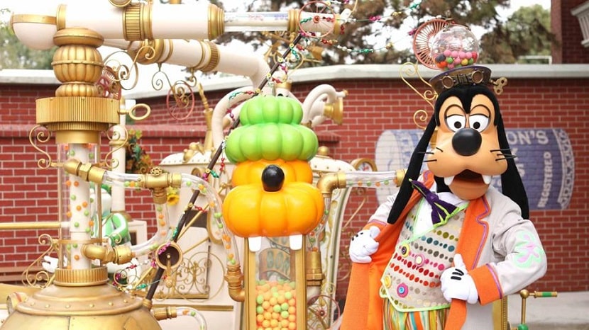 Goofy durante Halloween en Disneyland Paris