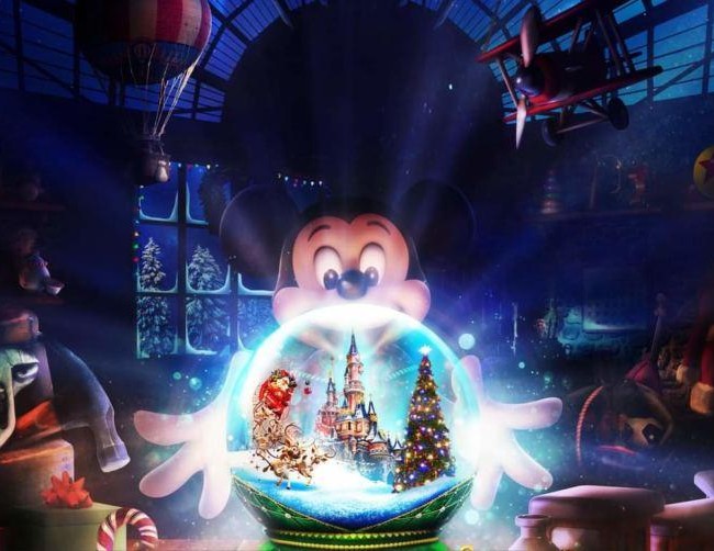 Cartel Navidad Disneyland París 2020 - Monparigo