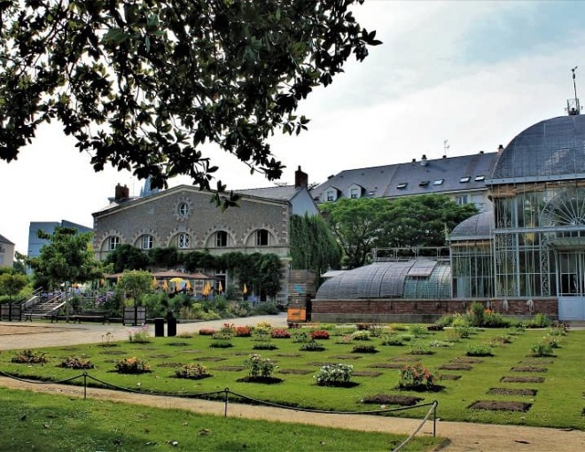 Jardín de las plantas en París