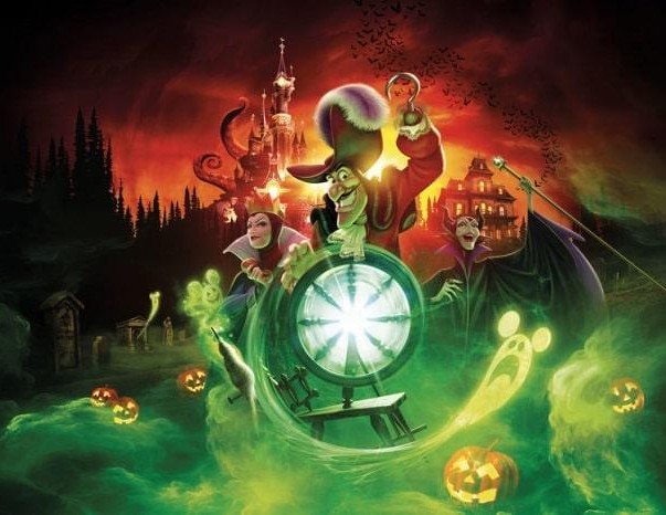 Cartel Halloween Disneyland París 2020