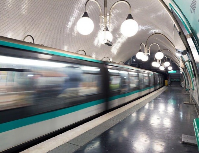Estación de metro de París Cité - Línea 4