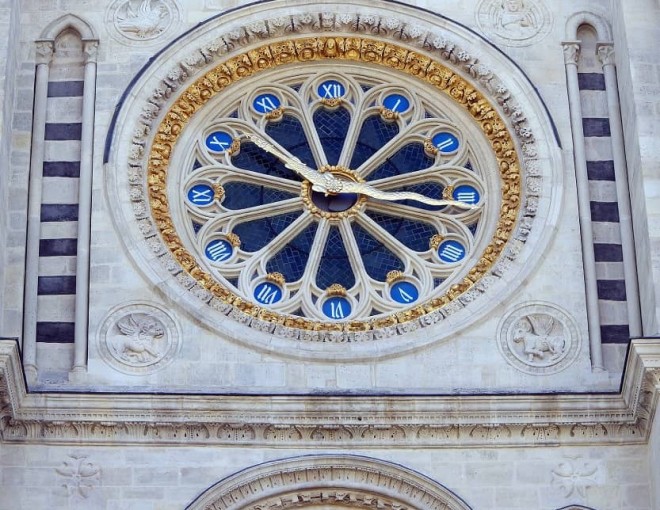 Tarjeta de la basílica de Saint-Denis
