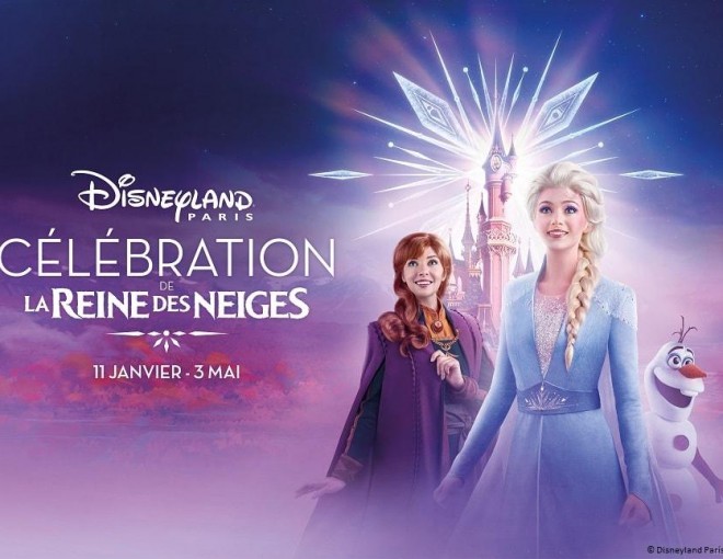 Reina de Las Nieves - Temporada de Frozen en Disneyland París