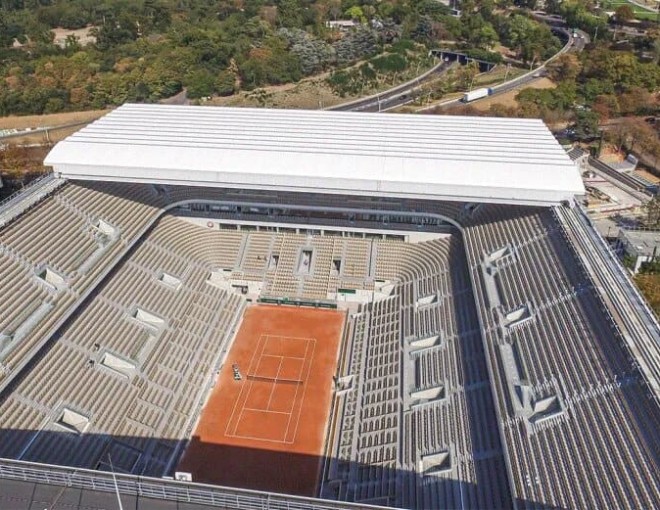 Estadio de Roland Garros - Court Central - París