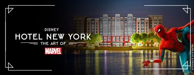 Apertura del hotel New-York Marvel en Disneyland París