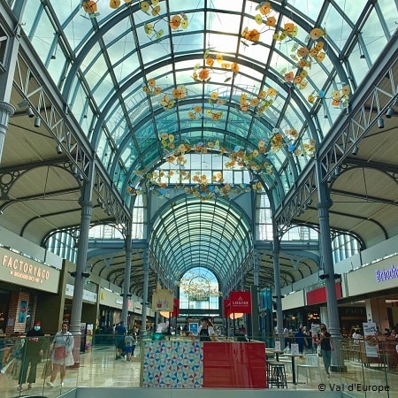 Arquitectura del centro comercial Val d'Europe