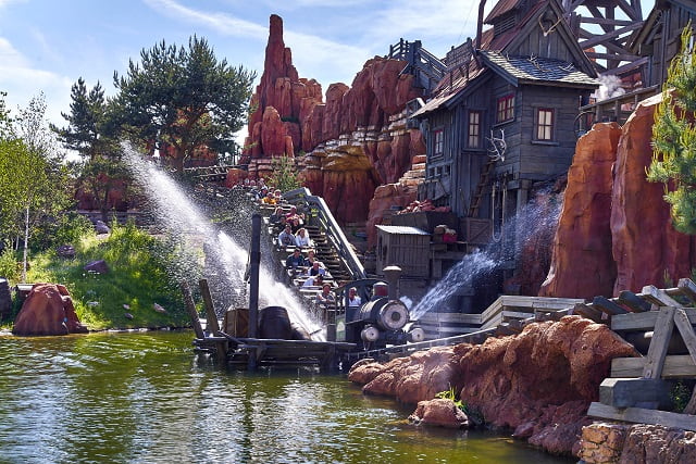 Principal atracción de Frontierland en Disneyland Paris