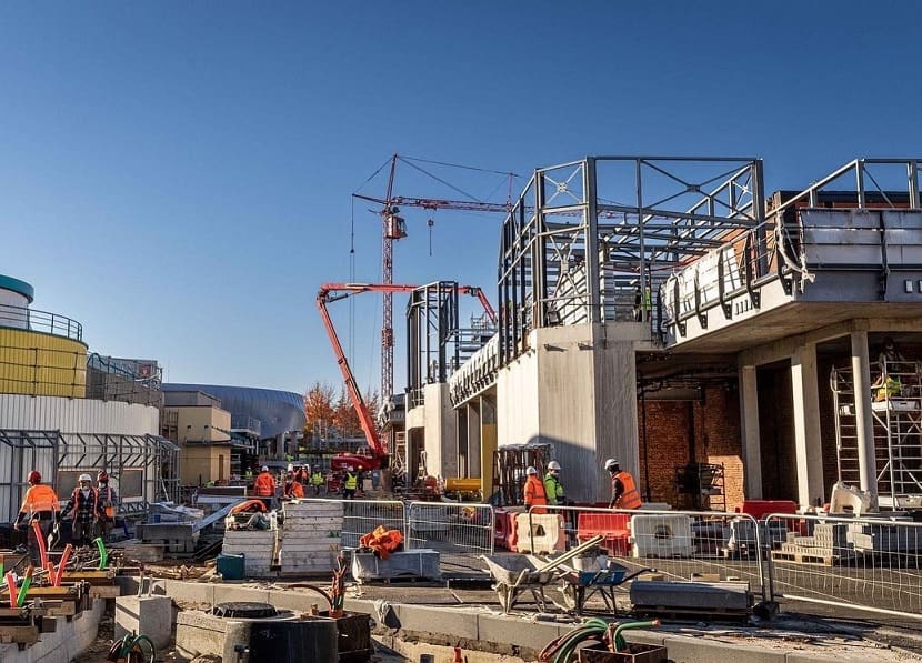 Avance de las obras de la extensión del parque Walt Disney Studios - Noviembre 2021