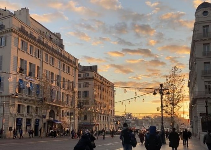 Avenida Canebière en Marsella