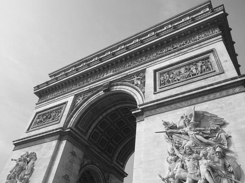 Arco histórico que ver en París