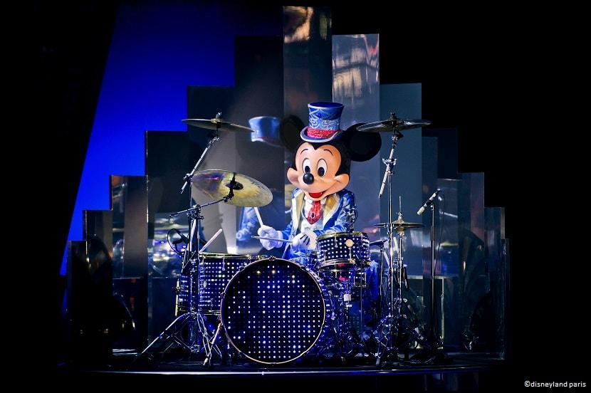 Mickey y la Big Band de Navidad en Disneyland Paris