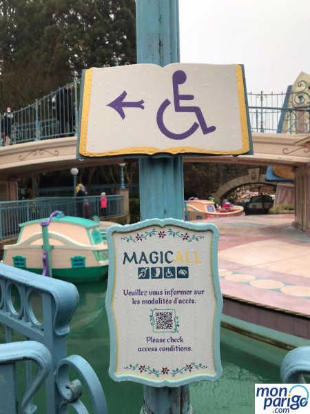 Cartel de Magic All en Disneyland Paris