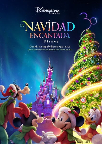 Le Noël Enchanté Disney (du 12 novembre 2022 au 8 janvier 2023) - Page 4 Cartel-navidad-disneyland-paris-2022