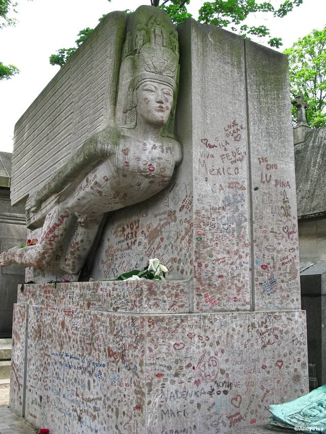 Cementerio Pere Lachaise - Tumba Oscar Wilde