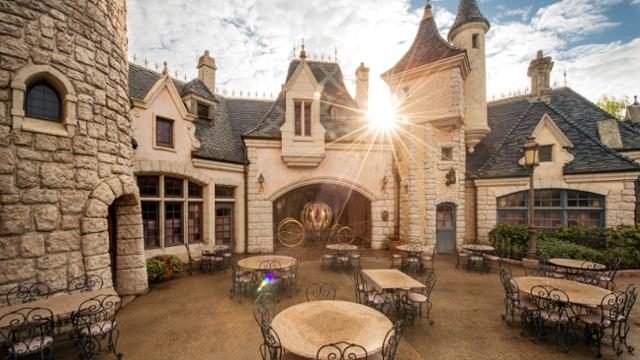 Lugar para comer en Fantasyland de Disneyland Paris