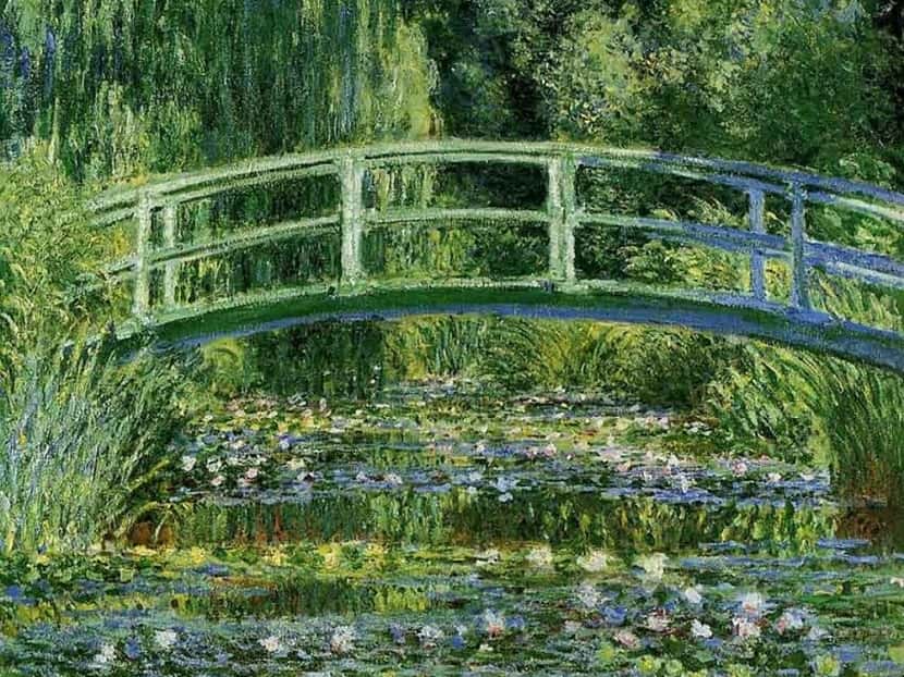 Cuadro “El Estanque de Ninfeas” de Monet en Giverny