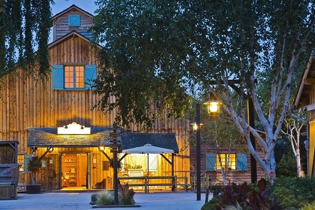Edificio del hotel Davy Crockett Ranch de Disneyland Paris