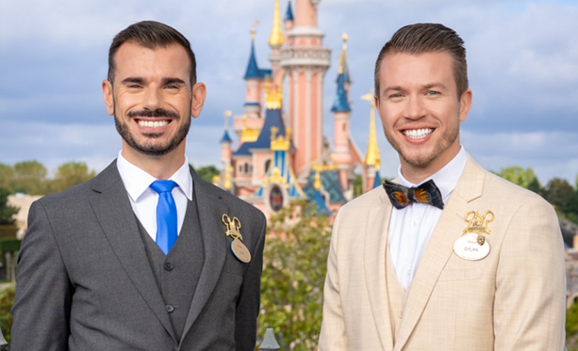 Embajadores Disneyland Paris: José Alfaro (izquierda) y Dylan Legras (derecha)