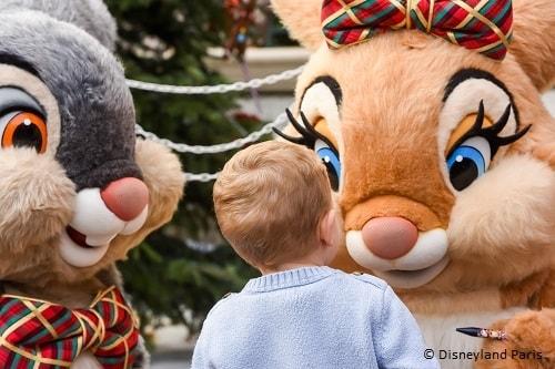 Encuentro con el conejo Tambor y sus amigos en Disneyland Paris