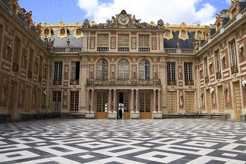 Vista exterior del Palacio de Versalles