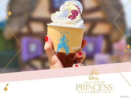 Helado en La semana de la gran fiesta de las Princesas de Disneyland Paris