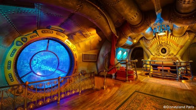 Órgano en el interior de Les Mystères du Nautilus en Disneyland Paris