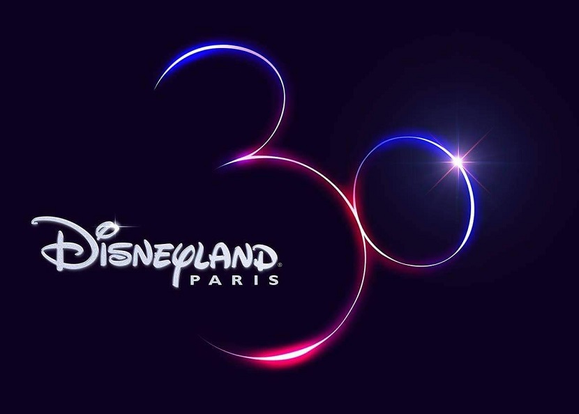 Cartel de la celebración de Disneyland Paris