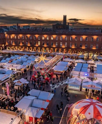 Mercado de Navidad en Toulouse