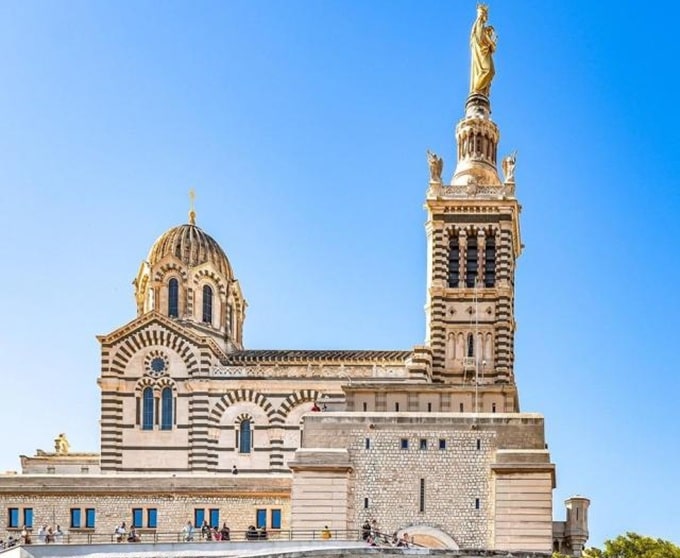 Basílica de Notre-Dame de la Garde en Marsella
