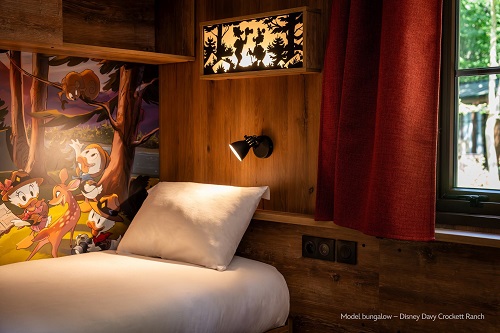 Nueva habitación con Pato Donald - Bungalow - Cabaña hotel Davy Crockett Ranch - Disneyland Paris