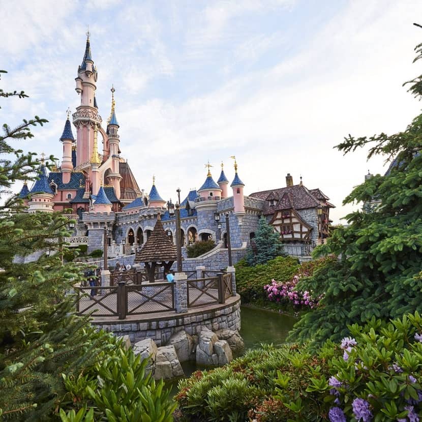 Plantas y flores en Disneyland Paris