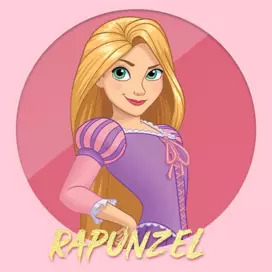 Princesa Rapunzel - Princesa Disney. Enredados. Princesas Disneyland Paris.