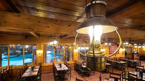 Restaurante Davy Crockett’s Tavern del hotel Davy Crockett Ranch
