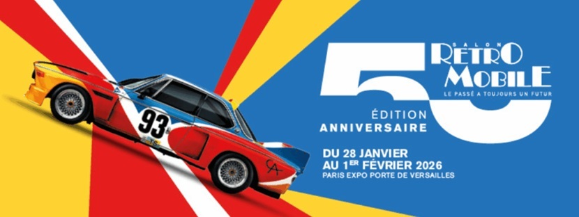 Feria Retromobile 2026 - Coches de colección en París