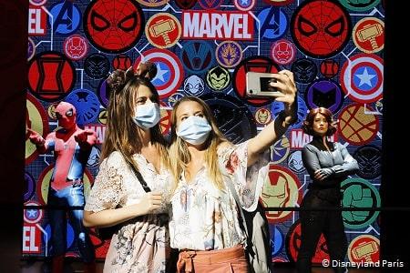 Selfie Marvel Disneyland Paris