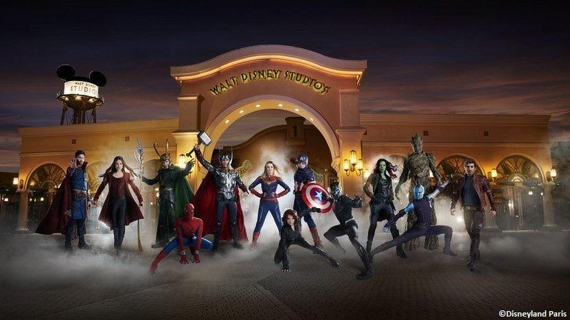 Superhéroes de la temporada Marvel en Disneyland Paris