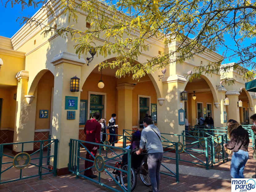 Taquilla accesible para PMR en Disneyland Paris