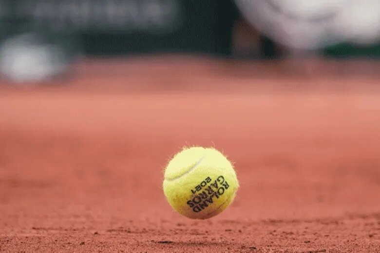 Suelo de tierra batida de Roland Garros París