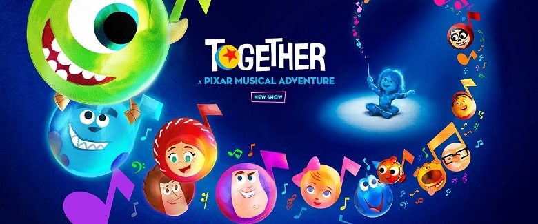 Cartel de TOGETHER: a Pixar Musical Adventure
